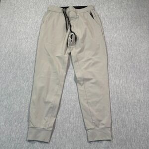 Public Rec Joggers Men 28x30 Gray Slim Fit Stretch Athletic Zip Pocket Pants